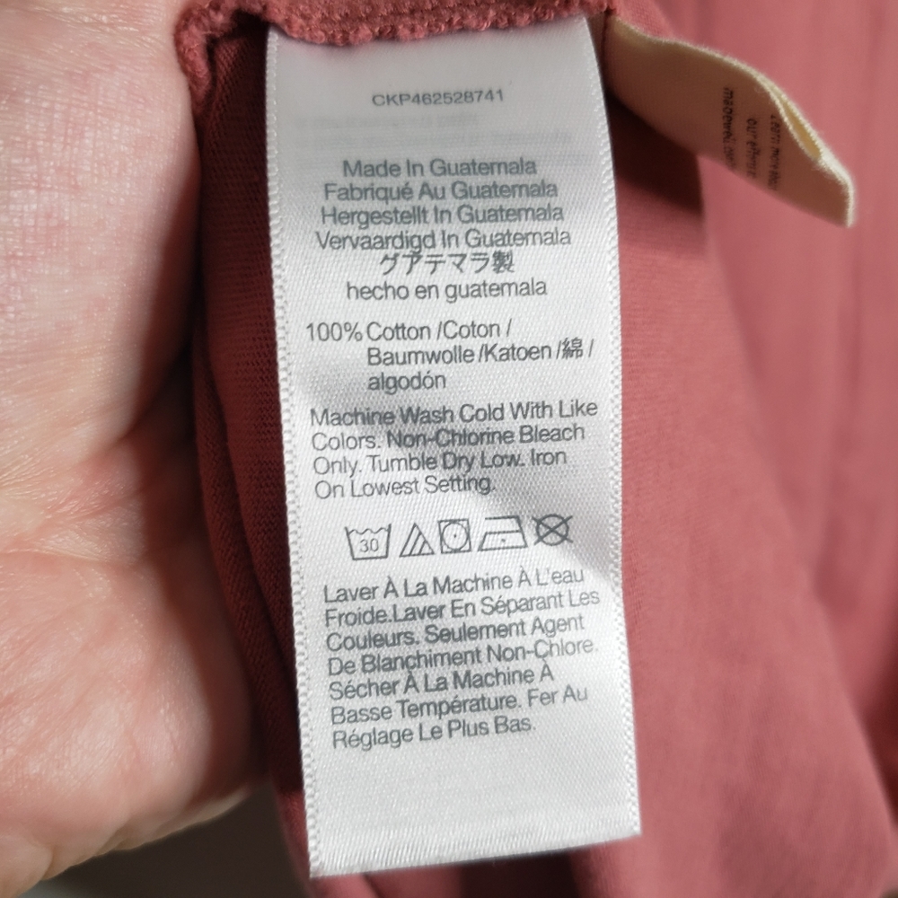 Madewell Softfade cotton coverup tank dress midi length small NWT - Picture 9 of 9
